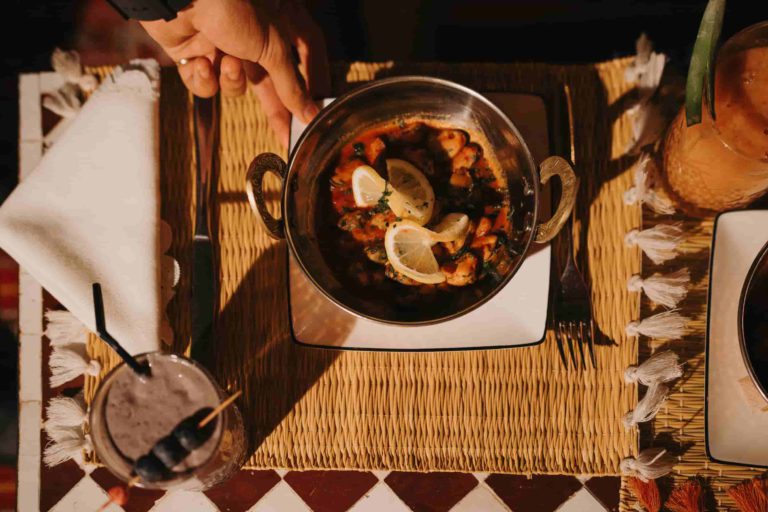 Les terrasses dar el kaid 17 cuisine méditerranéenne